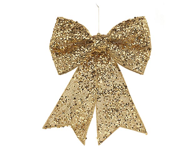 FIOCCO GLITTER ORO DA APPENDERE