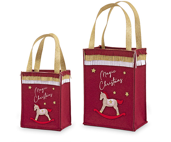 SET 2 SHOPPER CAVALLINO DONDOLO