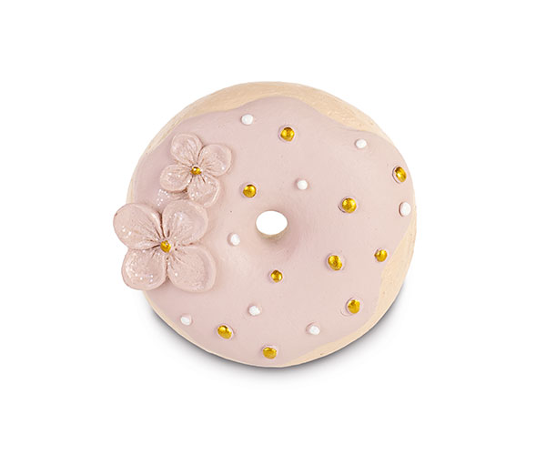 MAGNETE DONUT CIPRIA FIORI GLITTER