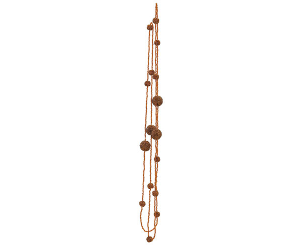 COLLANA PERLE BRONZO