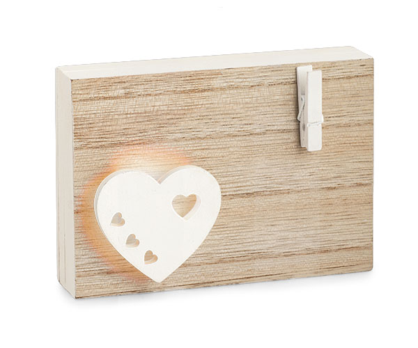 NOTES CUORE CON LED CON SHOPPER BOX CON 71670D